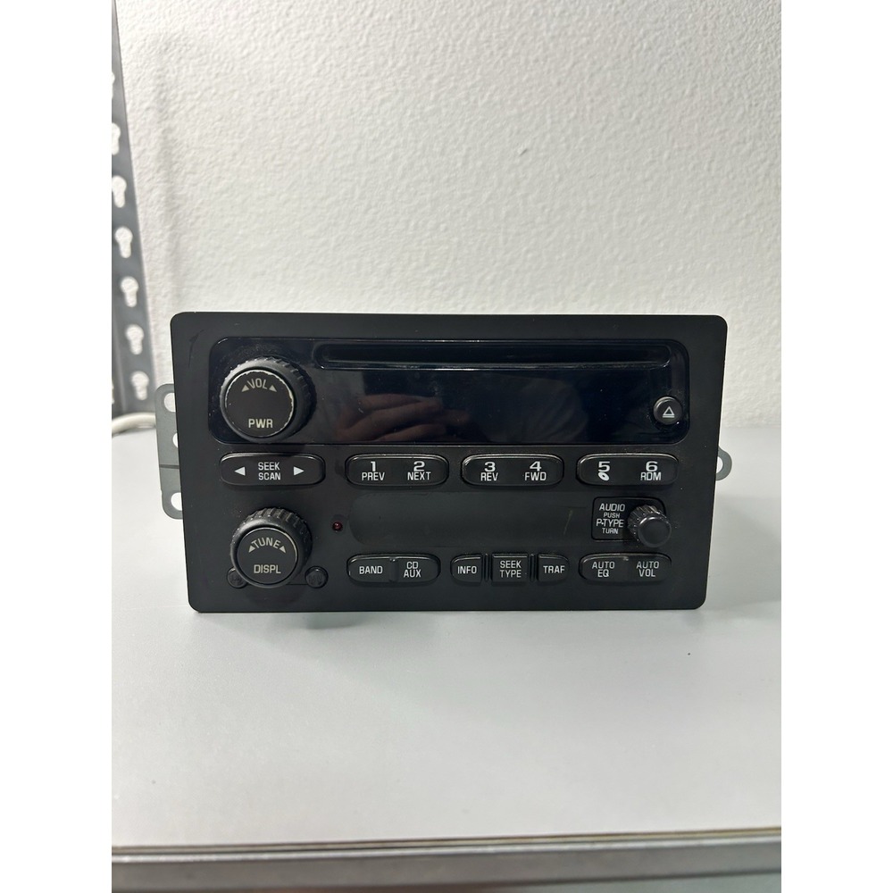 2002-2004‎ Trailblazer RADIO AM-FM-stereo-CD player Delco Electronics BLAZER S10